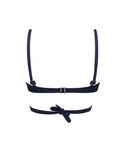 Wireless triangle bath bra Antigel La Chiquissima (Mer Marine)