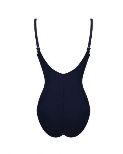 Underwired one-piece swimsuit Antigel La Chiquissima (Mer Marine)