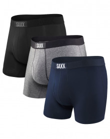 Set of 3 boxers Saxx Ultra (Black/Gris/Marine)