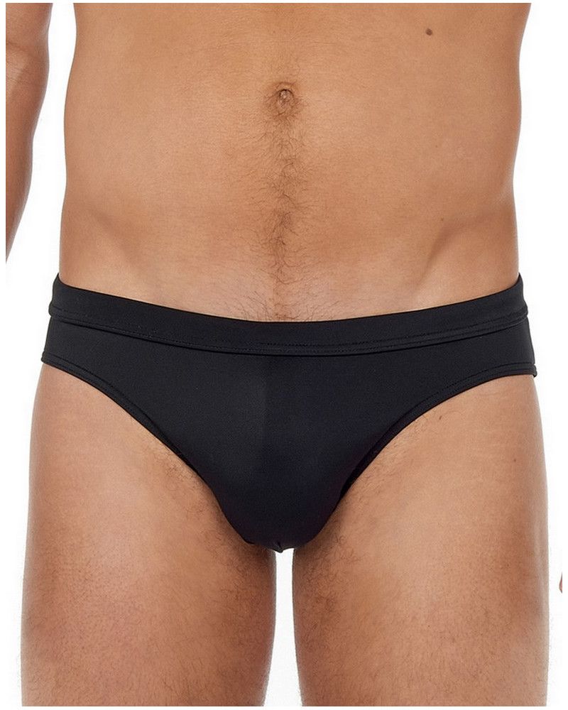 Swim mini briefs basic HOM Sea Life (Black)