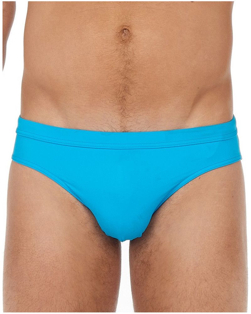 Swim mini briefs basic HOM Sea Life (Turquoise)