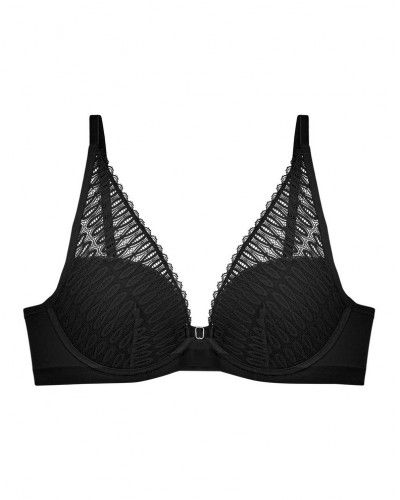 Sujetador plunge preformado Triumph Aura Spotlight (Negro)