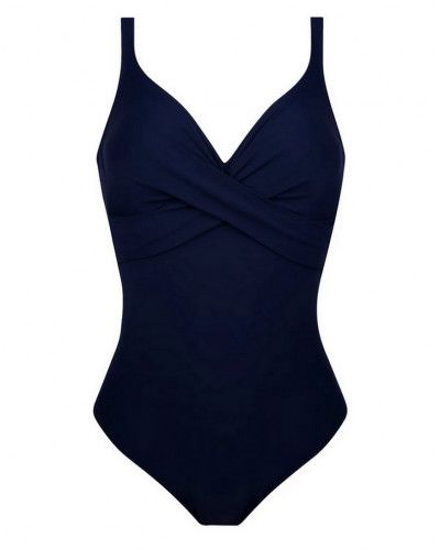 Traje de baño una pieza copas profundas Antigel La Chiquissima (Mer Marine)