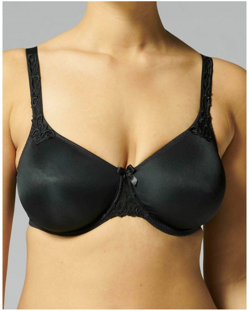 Molded Underwired Bra Simone Perele Andora (Black)