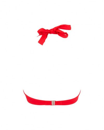 Sujetador triangulo con aros de baño Antigel La Muse Dentelle (Corail Fluo)