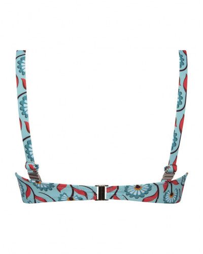 Soutien-gorge de bain triangle armatures Antigel La Muse Bohème (Azur Bohème)