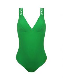 One-Piece Opened Support Swimsuit Lise Charmel Ajourage Couture (Anis Ajourage)