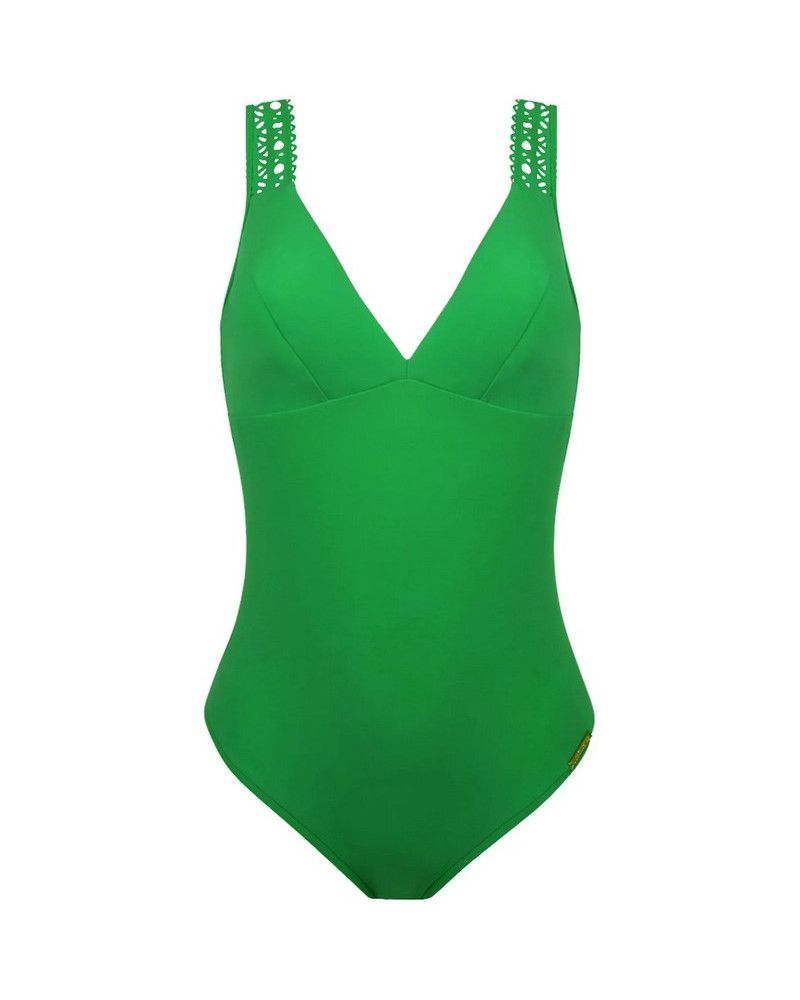 One-Piece Opened Support Swimsuit Lise Charmel Ajourage Couture (Anis Ajourage)