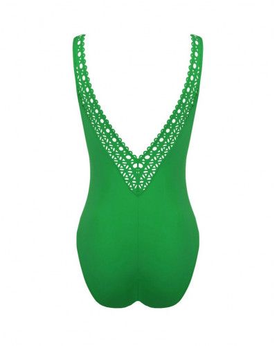 One-Piece Opened Support Swimsuit Lise Charmel Ajourage Couture (Anis Ajourage)