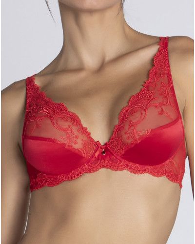 Glamorous bra Lise Charmel Splendeur Soie (Splendeur Rouge)