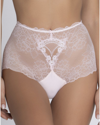 Shorty high waisted Lise Charmel Sublime en Dentelle (Rose Sublime)