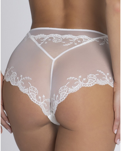 Sexy shorty Lise Charmel Splendeur Soie (Ecru Nacre)