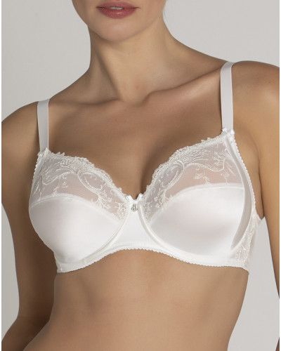 Soutien-gorge armatures bien-être Lise Charmel Splendeur Soie (Ecru Nacre)