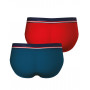 Bragas Eminence Made in France paquete de 2 (Bleu/Rouge)