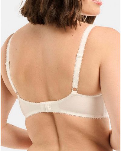 Soutien-gorge LOU 'Rêve Abstrait' - Taille 95C (équivalent 80C EU) - Ivoire, Avec Armatures - Neuf Avec étiquettes