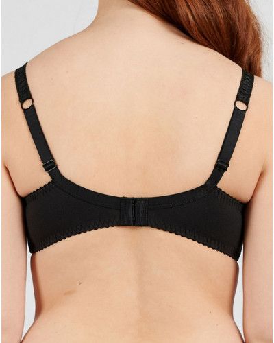 Soutien-gorge emboîtant Sans Complexe Coton d'arum (Noir)