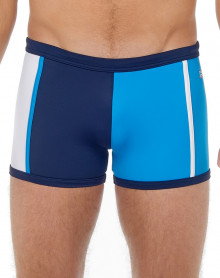 Swim Boxer mini HOM Waterpolo (Bleu)