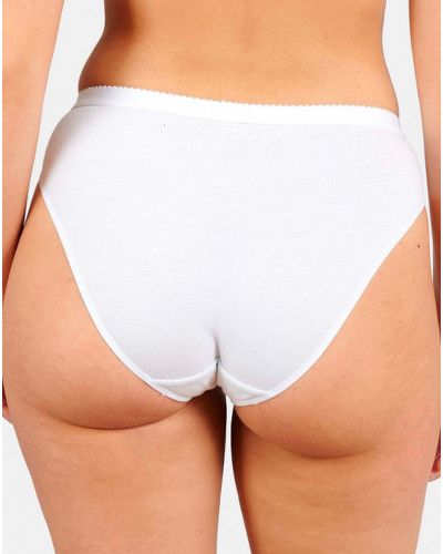 Brief Sans Complexe Coton d'arum (White)