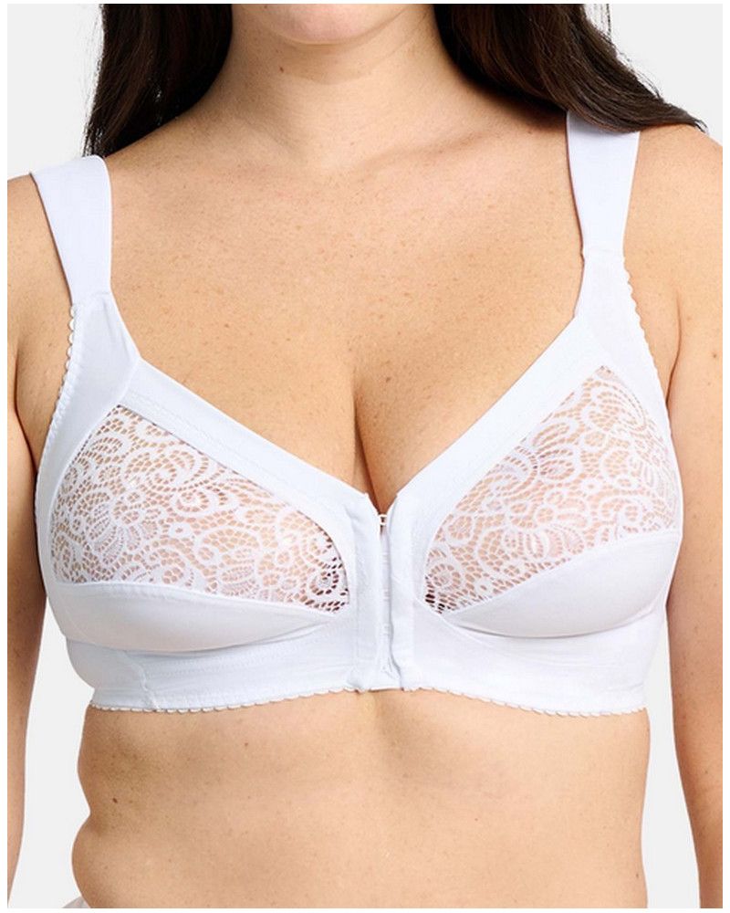 Sujetador sin aros Sans Complexe Clara (Blanco)