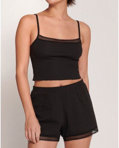 Short Sloggi GO Ribbed (Black)