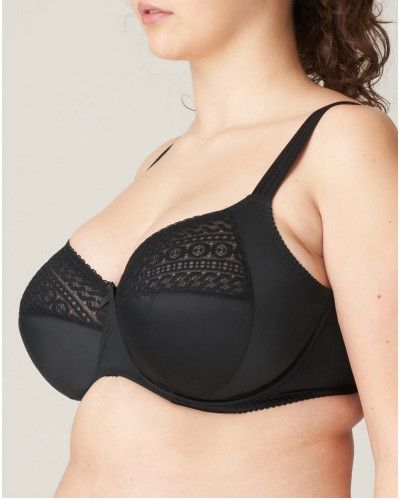 Underwired bra welfare Prima Donna Montara (Black)