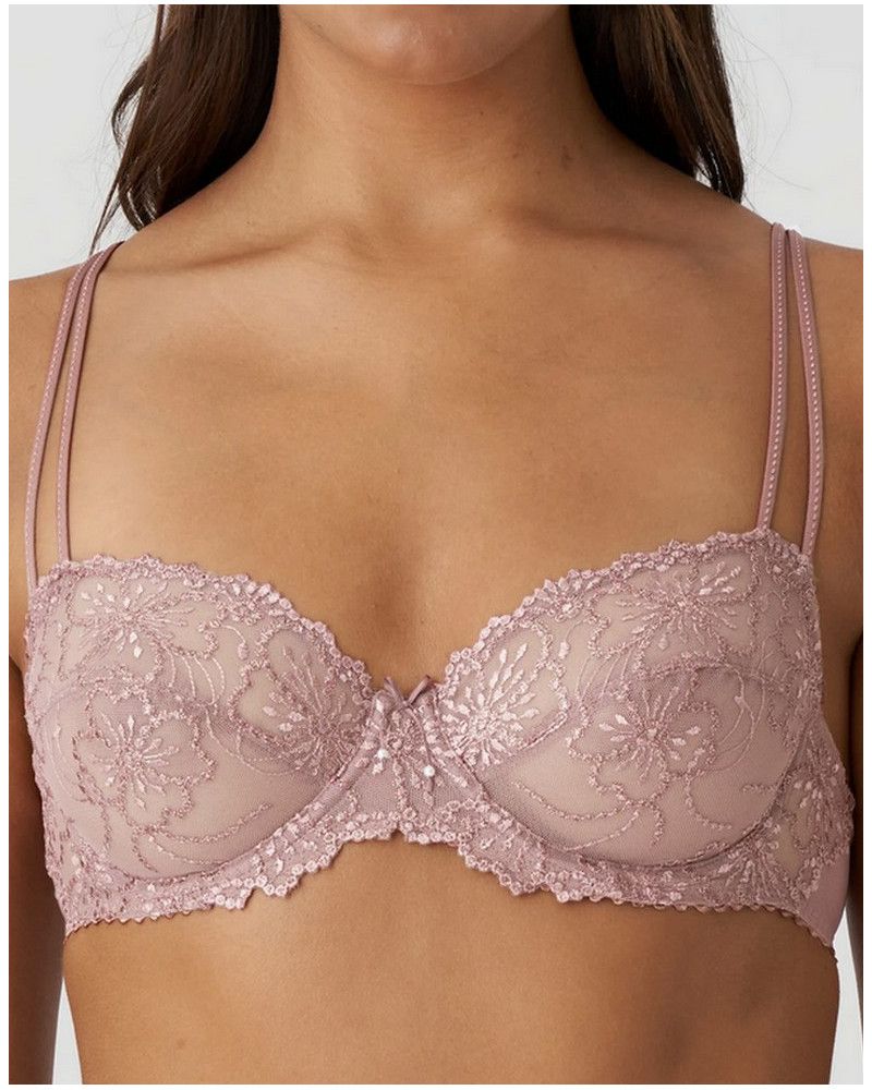 Balcony bra horizontal seam Marie Jo Jane (Bois De Rose)