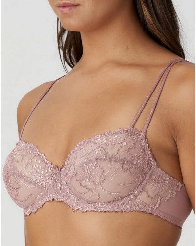 Sujetador balconette horizontal costura Marie Jo Jane (Bois De Rose)