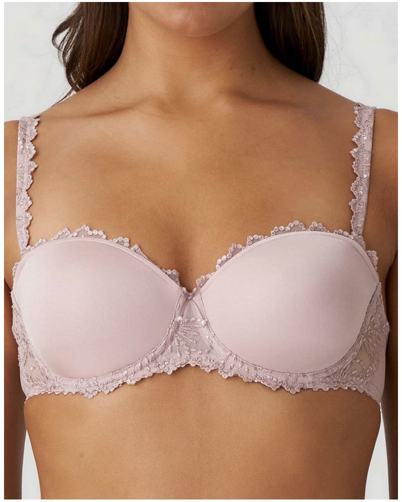 Bandeau Padded Bra Marie Jo Jane (Bois De Rose)