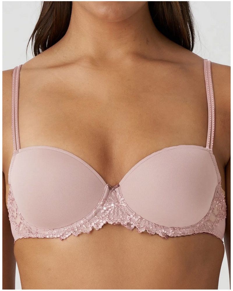 Balcony bra with pads Marie Jo Jane (Bois De Rose)