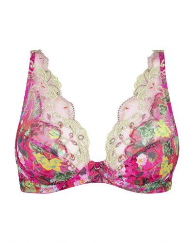 Glamorous bra Lise Charmel Envolée de Fleurs (Envolée Fuschia)