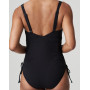 Padded triangle one-piece swimsuit Prima Donna Swim Holiday (Black)