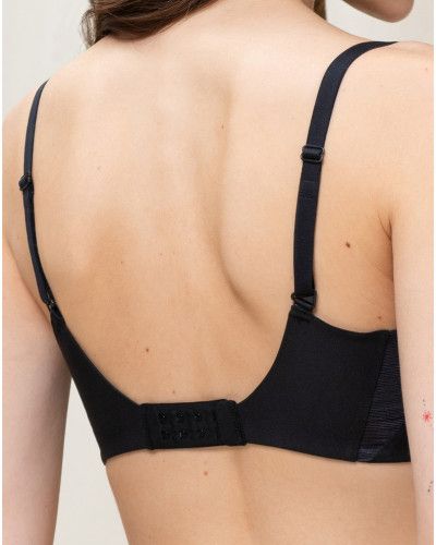 Wireless plunge bra Triumph Flex Smart (Black)
