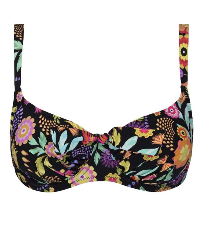 Demi deep cup bath bra Antigel La Muse En Fleurs (Bouquet Radieux)