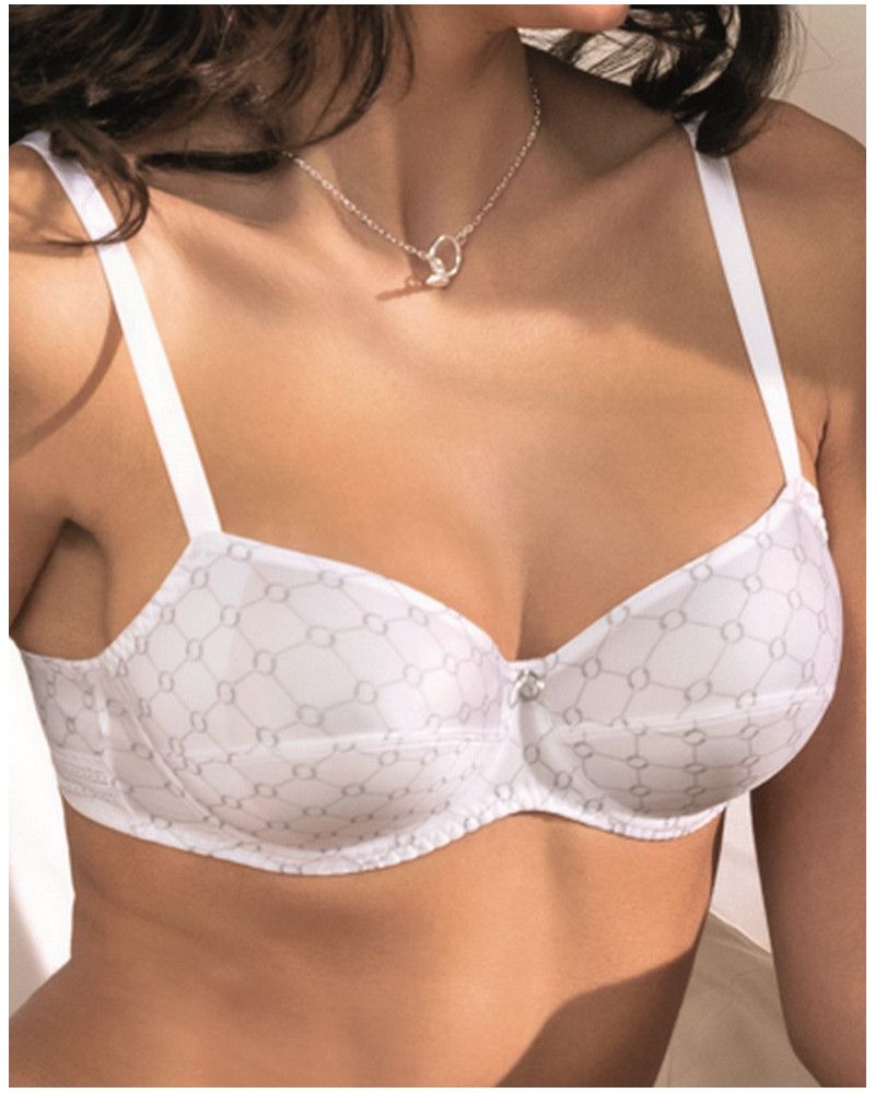 Underwired bra Antigel Bijou du Jour (Blanc Bijou)