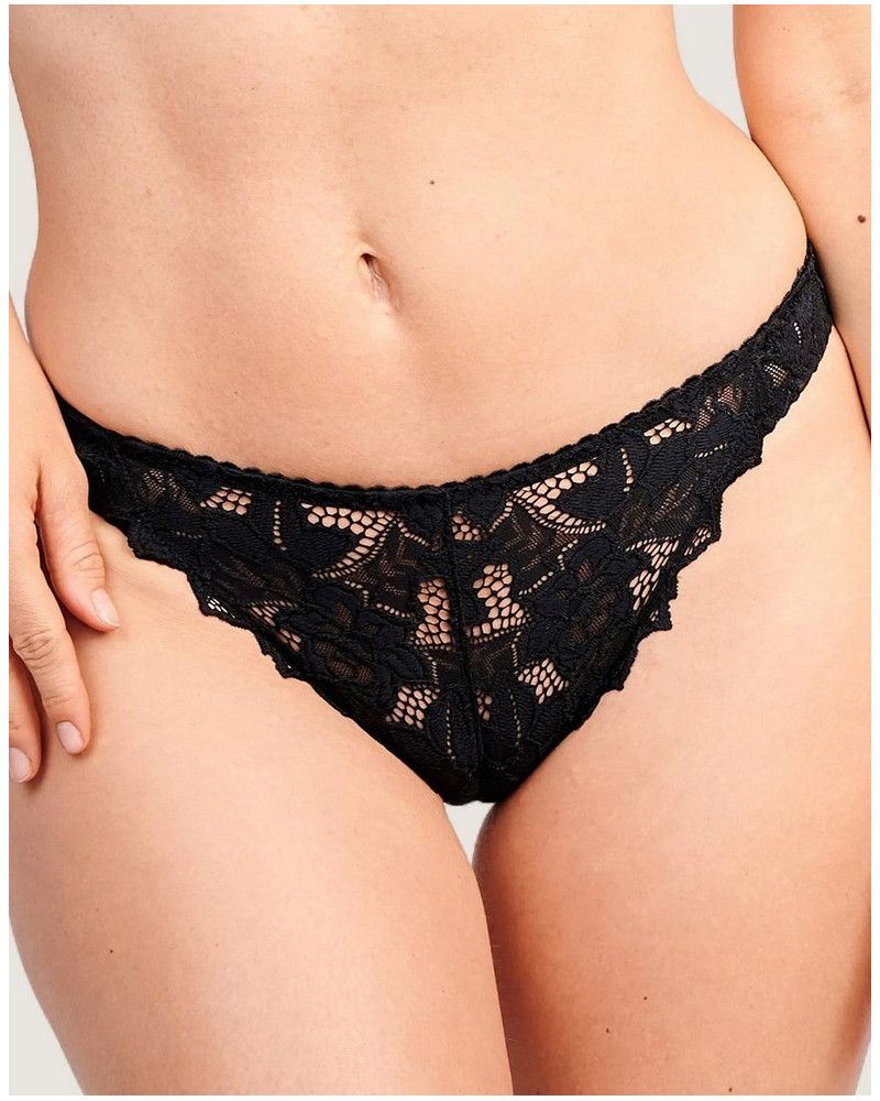 Tanga Sin Complejo Arum (Negro)