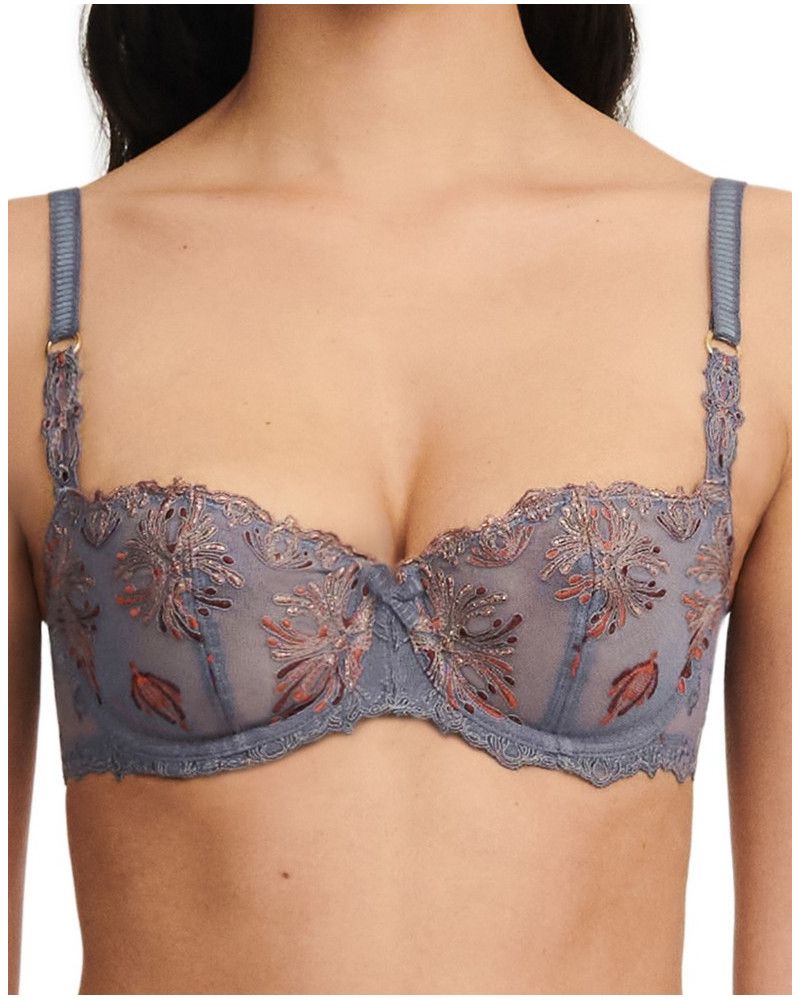 Demi bra Chantelle Champs-Elysées (Slate Grey)