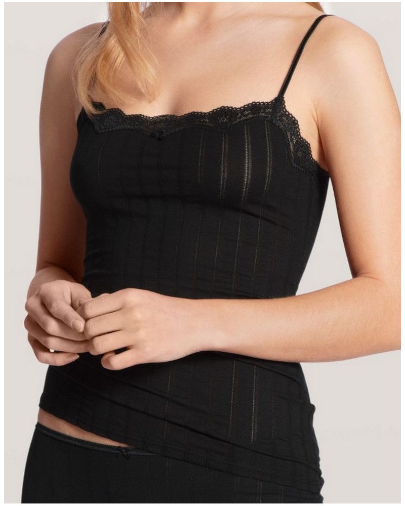 Top con tirantes Calida Etude Toujours (Negro)