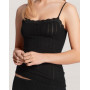 Top with thin straps Calida Etude Toujours (Black)