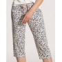 Pantalon 3/4 Calida Favorites Dream 100% coton (Star White)