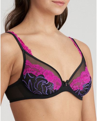 Deep plunge balcony bra Marie Jo Adelade (Winter Dusk)