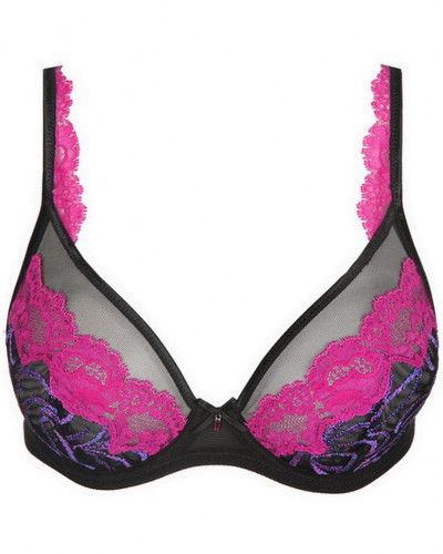 Deep plunge balcony bra Marie Jo Adelade (Winter Dusk)
