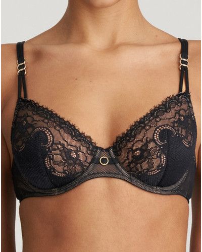 Sujetador con aros Marie Jo Junoo (Negro)