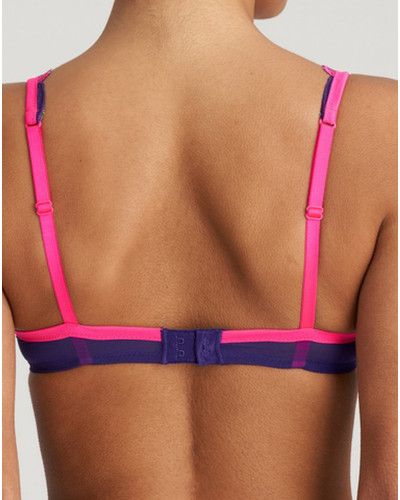 Underwired plunge bra Marie Jo Georgia (Majestic Purple)