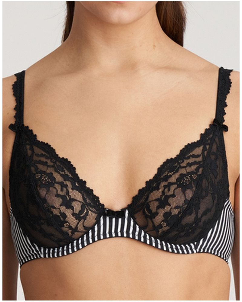 Plunge bra Marie Jo Sydny (Tuxedo Black)