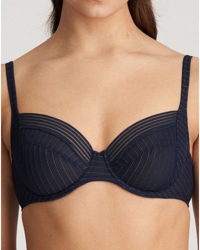 Full cup wire bra Marie Jo Tokuda (Velvet Blue)