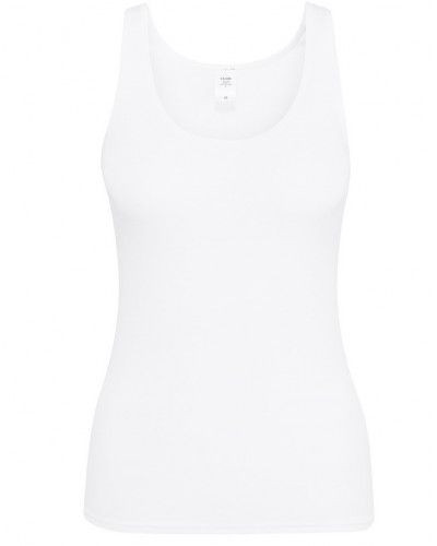 Tank tops Calida Hosen 100% cotton (White)