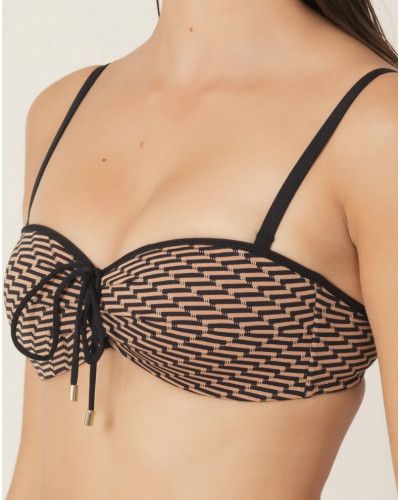 Top de bikini bandeau Marie Jo Bain Monica (Copper)