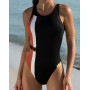 One-Piece Support Swimsuit Lise Charmel Chic Aquatique (Ginger Chic)