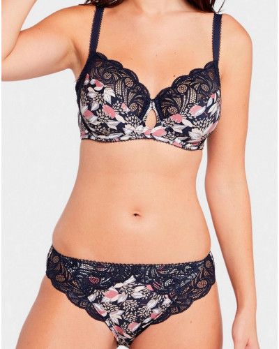 Brief Sans Complexe Ariane Fantaisy (Imprimé Bleu Marine)