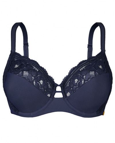 Sujetador con aros Sans Complexe Lily (Bleu Marine)